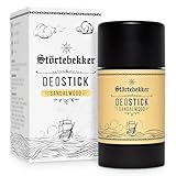 NEU: Störtebekker® Premium Deostick Sandelholz - Erfrischender Deodorant Stick...