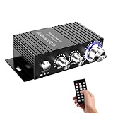 Sentasi HiFi Verstärker mit Bluetooth, 100W Zweikanal Mini-Stereo Audio...