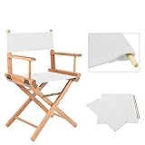 Powstro Casual Directors Chairs Cover Kit Ersatzsitzbezug für Directors Chair...