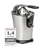 Princess Master Juicer Pro – Edelstahl Presskegel – Rostfreier Edelstahl –...