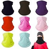 CYZBL 8 Stücke Outdoor Multifunktionstuch, Elastischer Sport Nahtlose Schal,...