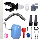 Regenwassersammler, 70-110mm Fallrohr Regensammler Speedy, Regentonne Anschluss...