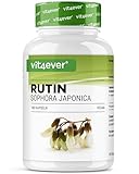 Rutin 500 mg - 180 Kapseln (6 Monatsvorrat) - Premium: 95% echtes Rutin aus...