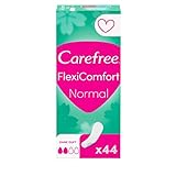 Carefree Slipeinlagen FlexiComfort Normal ohne Duft, flexible & ultradünne...