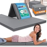 ELONEO Klappmatratze 140x200 cm, 8 cm hoch, Gästematratze klappbar,...