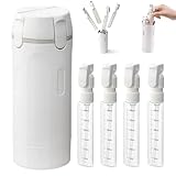 4 in 1 Reisespender Flasche Auslaufsicher Nachfüllbar Tragbare Toilettenartikel...