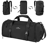 ZIOISNM Sporttasche Herren 42L Reisetasche, Sporttaschen mit Schuhfach, Nassfach...