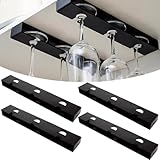 VIDETOL 6 Stück Weinglashalter zum Umhängen, Glashalter Hängend, Weingläser...