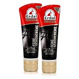 Erdal Classic Feine Schuhcreme Schwarz - Tubencreme, mit Mandelöl 75ml -...