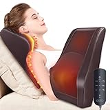 OMASSA Massagegerät mit Wärme, 3D-Shiatsu Massagegerät Rückenmassagegerät...