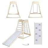 roba Montessori Indoor Spielturm für Kinder ab 24 Monaten, inklusive 2-in-1...