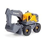 Dickie Toys - Volvo Bagger Tough Excavator (26 cm) - Spielzeug-Schaufelbagger...