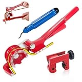 Rohrbiegegerät,6-8-10 mm Rohrbiegezange,0-180 Grad Rohrbiegegerät,3in1...