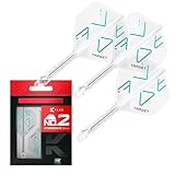 Target Darts K-Flex Rove Dart-Flights und Schäfte, No. 2 (Intermediate, 26 mm)...