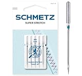 SCHMETZ | 5 Nähmaschinennadeln | Super Stretch | HAX1 SP | Nadeldicke 75/11 |...