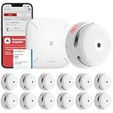 X-Sense Smart Rauchmelder XS01-M mit SBS50 Basisstation, Zertifiziert nach EN...