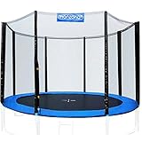 Monzana® Netz Sicherheitsnetz Trampolin Ø 305 inkl. Karabinerhaken...