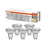 Osram LED Base PAR16, Sockel: GU10, Nicht Dimmbar, Warmweiß, Ersetzt eine...