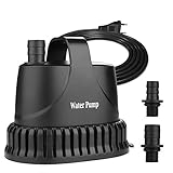 NO.17 Tauchpumpe Wasserpumpe 40W, 3000 L/H Aquarium Pumpe Ultra-Quiet Teichpumpe...