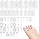 50 Stück Zehenschutz,Zehenkappen Großer Zeh,Zehenschutz Silikon,Blasenpflaster...