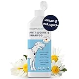 Natürliches Hundeshampoo gegen Juckreiz 3in1 - Mit Fellglanzformel und...