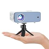 Mini Beamer, VOPLLS 20000L Full HD 1080P Unterstützt, Tragbar Video Projector...