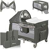Lionelo Sven Plus 4 in 1 Baby Bett Laufstall Baby ab Geburt bis 15 kg...