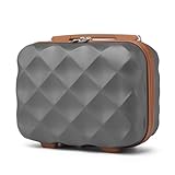 British Traveller Kosmetikkoffer Damen Beautycase Hartschalen Schminkkoffer...