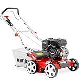 HECHT 2-IN-1 Benzin Vertikutierer/Lüfter für optimale Rasenpflege – 4,2 kW /...