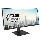 ASUS Business VA34VCPSN - 34 Zoll UWQHD Curved Monitor - 21:9 VA Panel,...