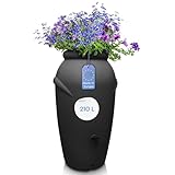 YourCasa Regentonne 210 Liter [Amphore Design] Regenfass Frostsicher aus...