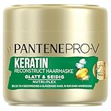 Pantene Pro-V Glatt & Seidig Keratin Reconstruct Haarmaske Für Widerspenstiges...