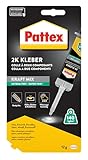 Pattex Kraft-Mix Extrem Fest, extrem starker Epoxidharz Kleber mit hoher...