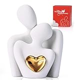 Romantische Paar Statue,Wohnzimmer Deko Moderne Keramik Figuren,Liebe Porzellan...