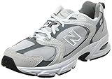 New Balance Herren 530 Schuhe, Grau, Schwarz, Weiß, 44 EU