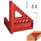 3D-Gehrungswinkel - Verstellbarer Winkel von 22,5–90° - Hochpräzises...