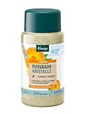 Kneipp Fussbadekristalle Calendula Orangenöl - Mit pflegendem Jojobaöl - Für...