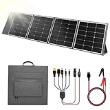 WODHMIEY 100W/200W/400W Klappbares Flexibles Solarpanel mit Controller,...