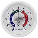 Lantelme Kühlschrankthermometer selbstklebend analog deutsche Herstellung für...