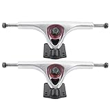 Aluminiumlegierung Longboard Trucks Achsen, 2pcs Professionelle Skateboard...