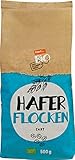 tegut... Bio zum kleinen Preis zarte Haferflocken, 1 x 500 g