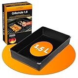 Durandal Grillschale für den Grill und Backofen - Grillmatte für Gasgrill &...