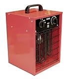 NOW Elektroheizer 5 kW, Starkstrom 400 Volt, integriertes Thermostat, 3...