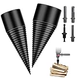 Spetsbst Holzspalter Bohrer Set 42mm + 32mm mit 4 Bohrgriffe Wood Splitter...