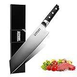 Kitory Kiritsuke Kochmesser, Küchenmesser mit 20cm Extrem Scharf Klinge, Profi...