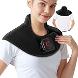 Comfytemp Kabellos gewichtetes Heizkissen für Nacken Schulter mit Akku 36Wh,...