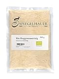 Bäckerei Spiegelhauer frischer Bio Roggensauerteig 300g I Brot backen ohne Hefe...