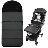 Vicloon Winterfußsack, Übergangsfußsack für Kinderwagen Buggy, Wasserdichter...
