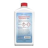 Centra24 Wasserstoffperoxid 12%, 1 Liter, Immer Frisch, technisch, Oxydator im...
