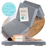 Herlag Orthopädische Klappmatratze 200x120x14cm | Extra Dickes Gästebett 14 cm...